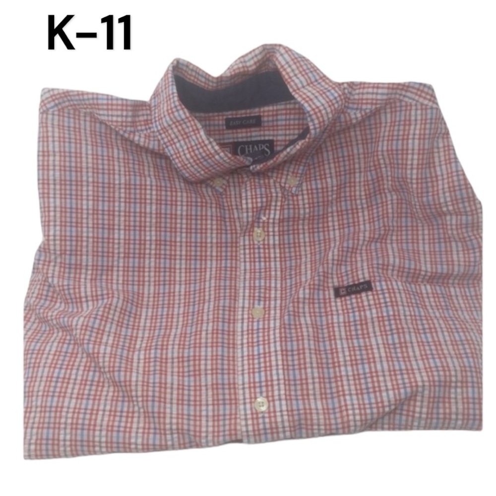 Chaps Size Large Easy Care Button Down